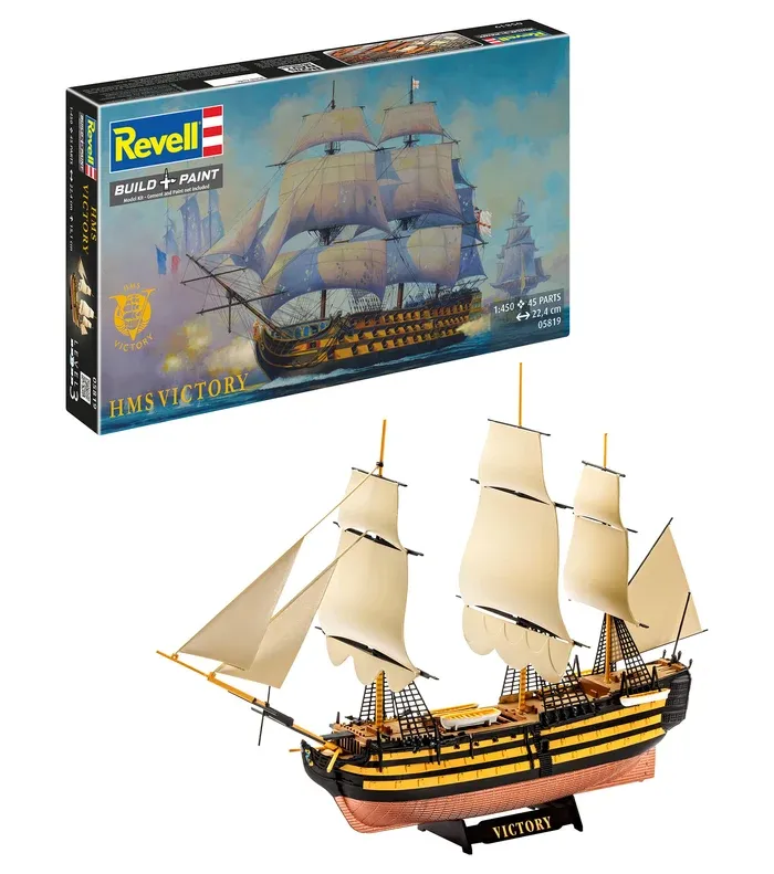 Revell : Admiral Nelson Flagship (hms Victory) (1/450)