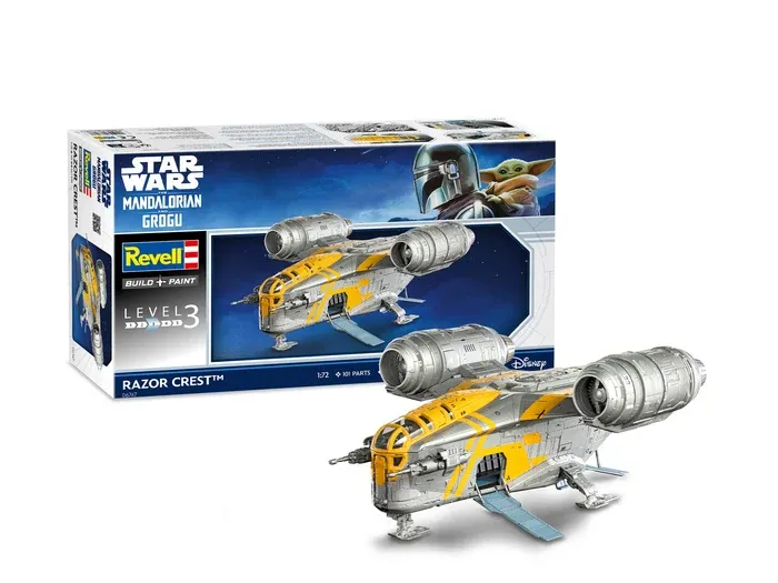 Revell : Razor Crest Star Wars Mandalorian And Grogu (1/72)