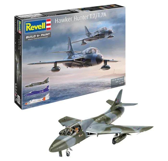 Revell : Hawker Hunter T.7/T.7A (1/32)