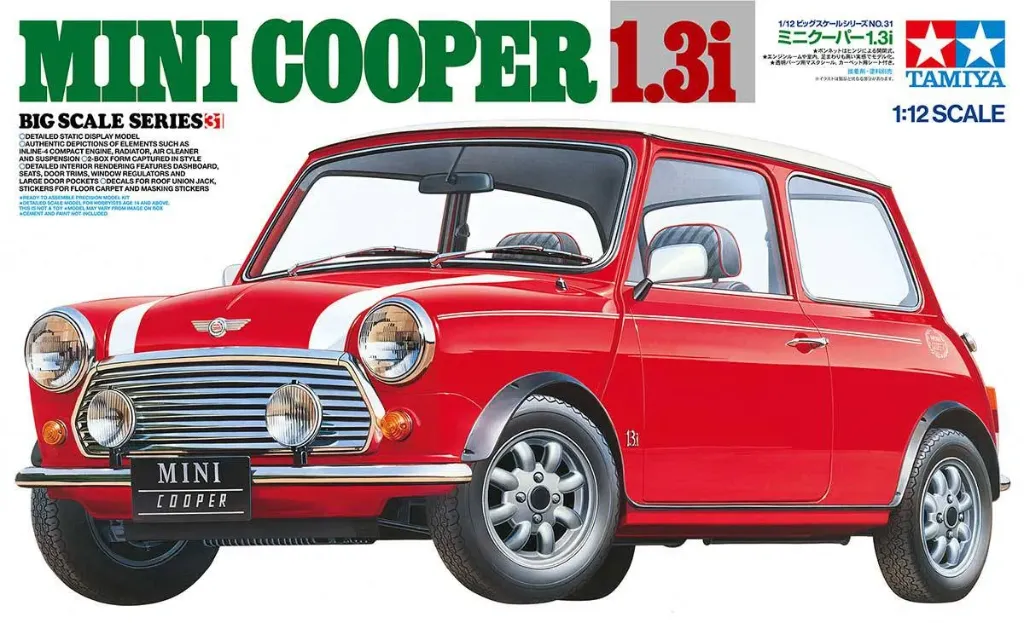 Tamiya : Mini Cooper 1.3i  (/12)