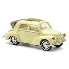 Busch : Renault 4CV Cabriolet │ Jaune (1/87)