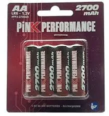Pink Perormance : Accu 1.2V NI-MAH 2700