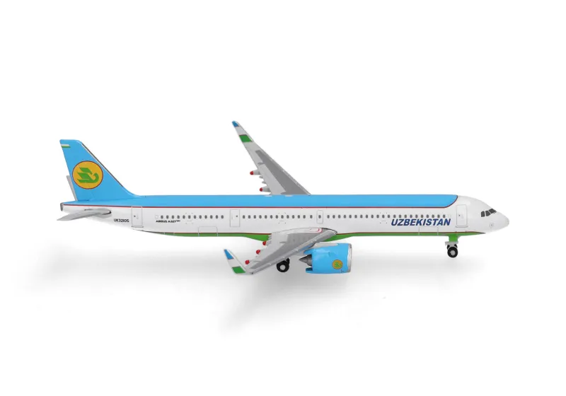 Herpa : Airbus A321 Neo Uzberkistan Airways (1/500)