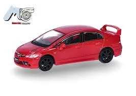Microcity : Honda Civic FD2 Rouge (1/87)