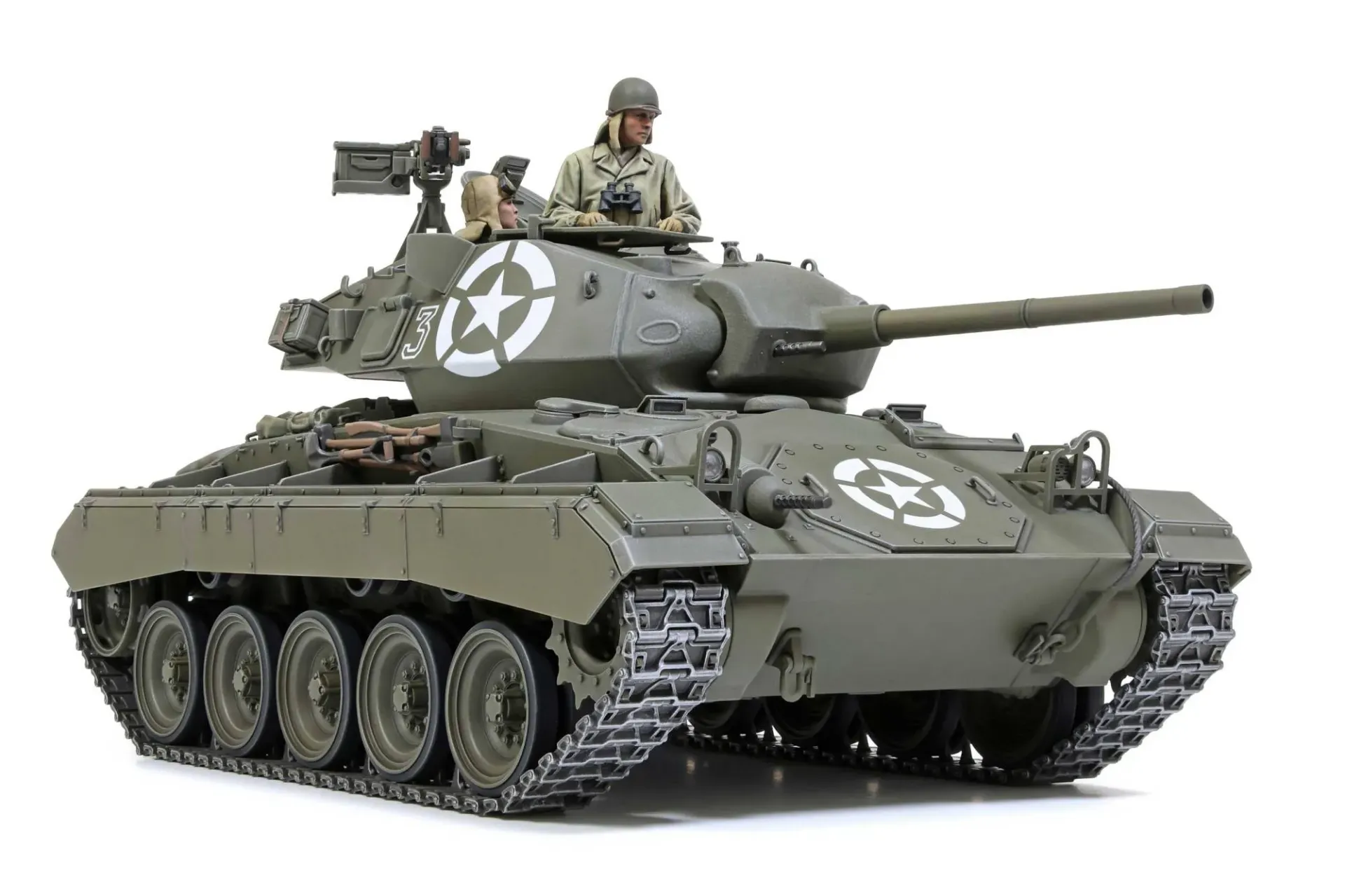 Tamiya : M24 Chaffee US Light Tank European Theatre (1/35)