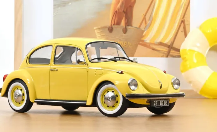 Norev : Volkswagen 1303 Coccinelle 1973 Jaune (1/18)
