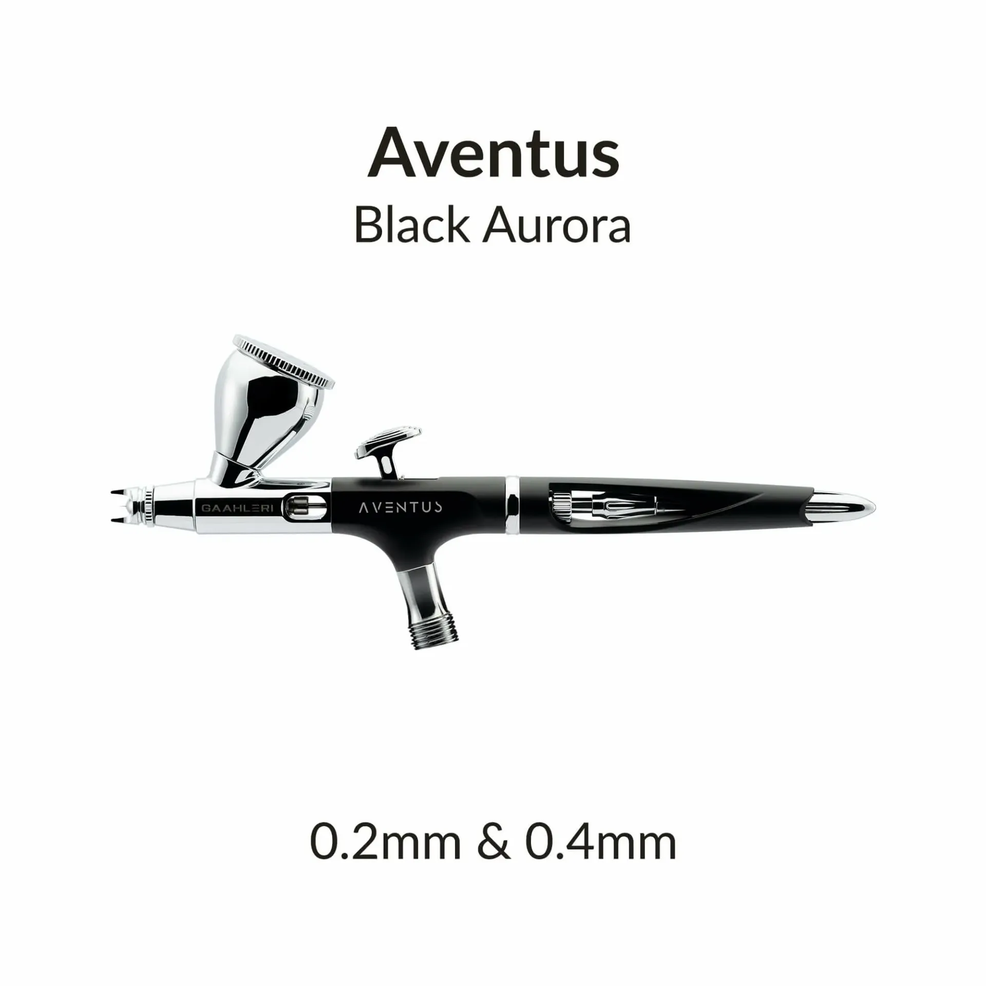 GAAHLERI : Aerographe Aventus Black Aurora 0.2mm & 0.4mm