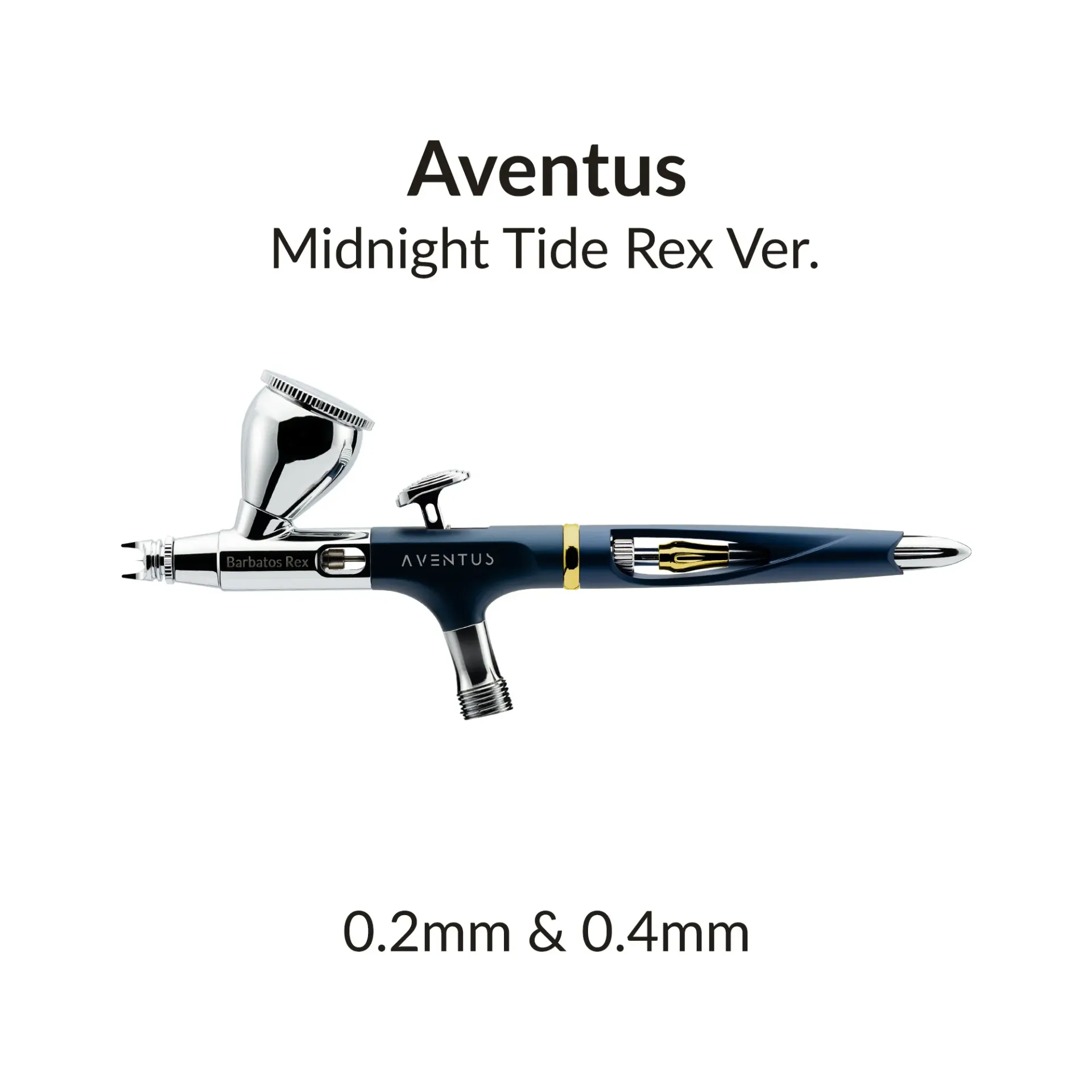 GAAHLERI : Aerographe Aventus Midnight Tide & Rex Ver. 0.2mm & 0.4mm
