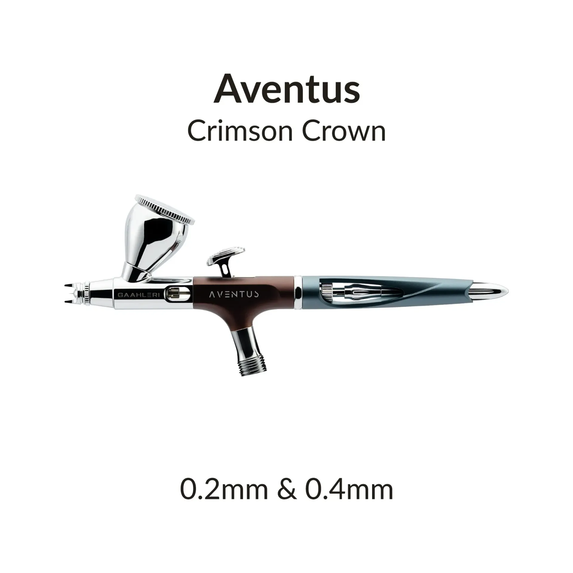 GAAHLERI : Aerographe Aventus Crimson Crown 0.2mm & 0.4mm
