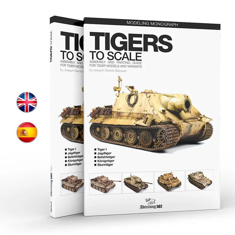 AK Interactive : Tigers To Scale  - Anglais Réf :ABT612