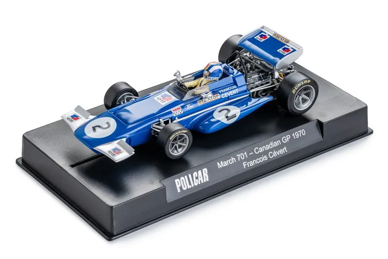 Policar : March 701 N°2 Gp Canada 1970 Francois Cevert
