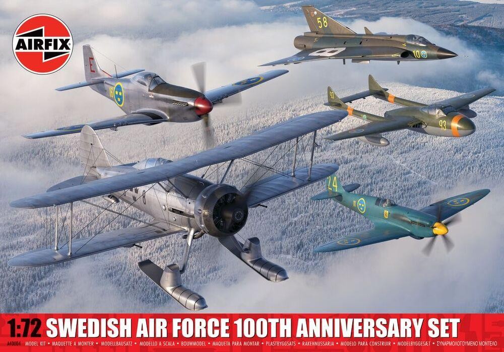 Airfix : Swedish Air Force 100th Anniversary Set '1/72)