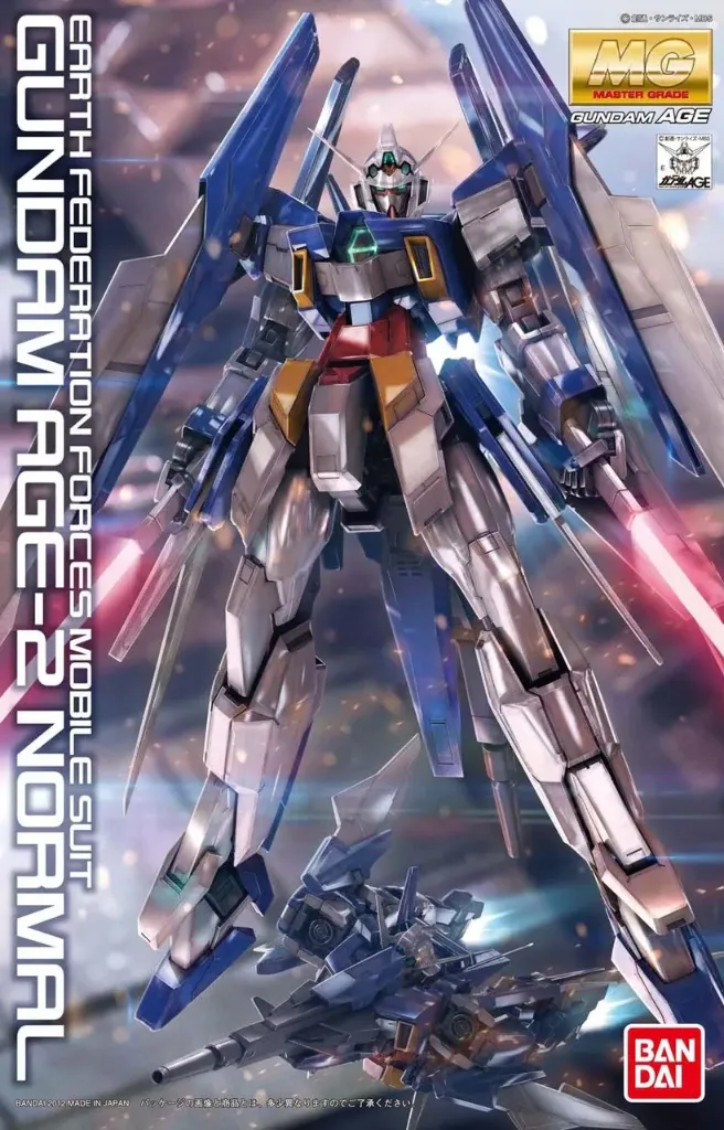 Bandai : GTundam Age-2 Normal Eath Federation Forces Mobile Suit (1/100)