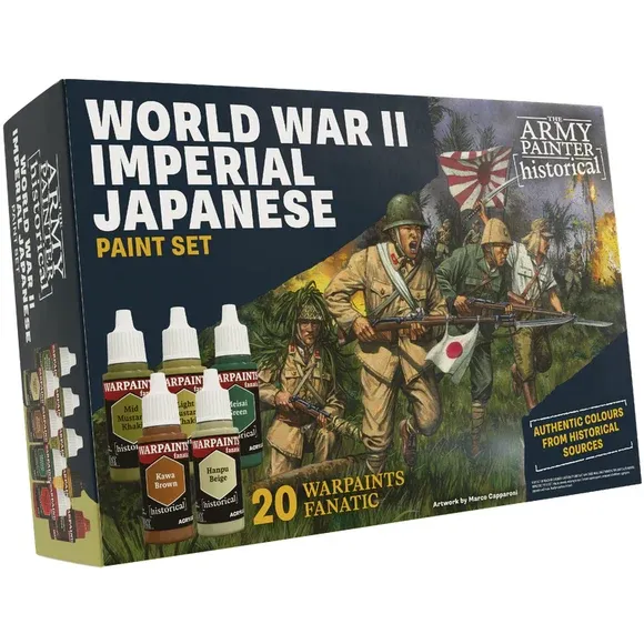 Army Painter : Paint Set World War II Imperial Japanese 20 pcs