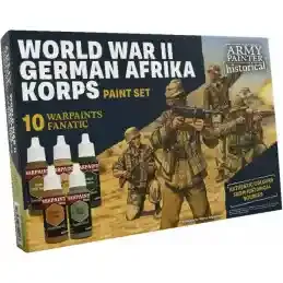 Army Painter : World War II German Afrika Korps Paint Set 10 pcs