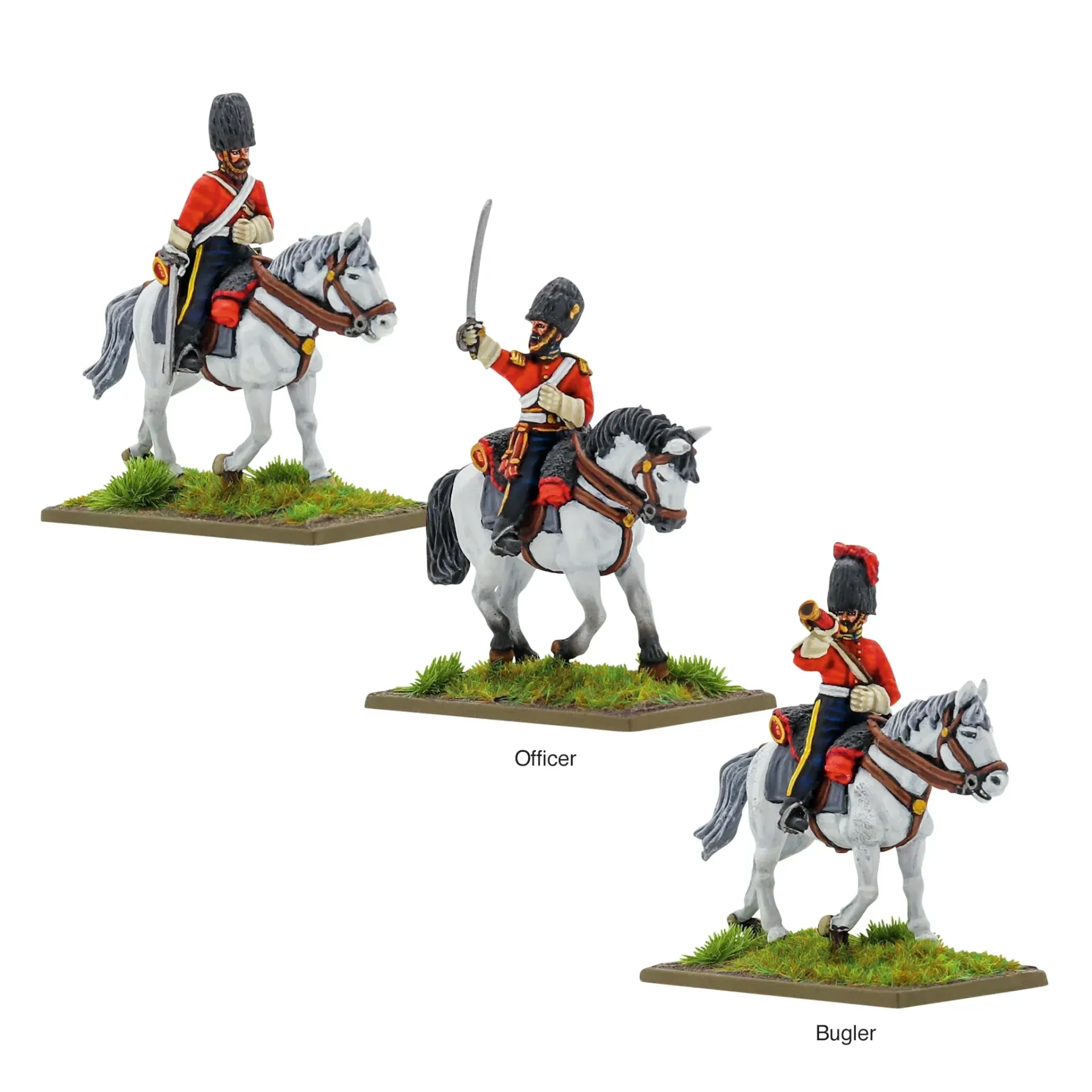 Black Powder : Crimean War British Scots Greys heavy cavalry command