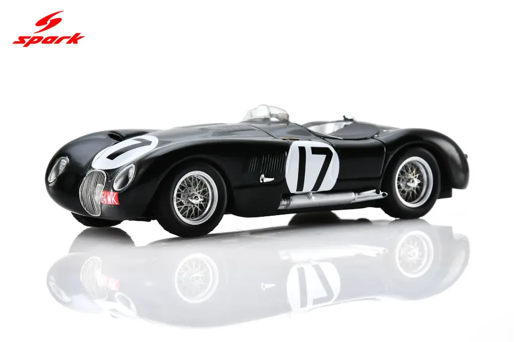 Spark : Jaguar C-Type No.17 2nd Le Mans 24H 1953 P. Walker – S. Moss (1/43)