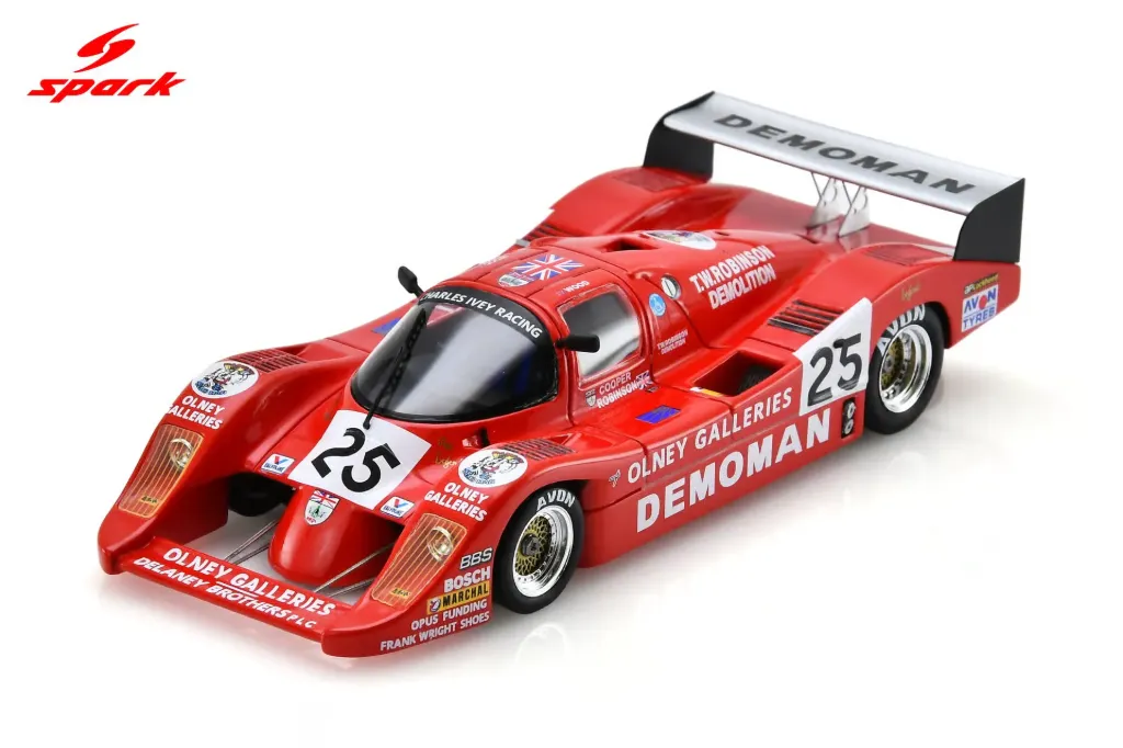 Spark : Grid S2 No.25 Le Mans 24H 1984 D. Wood - J. Cooper - B. Robinson (1/43)