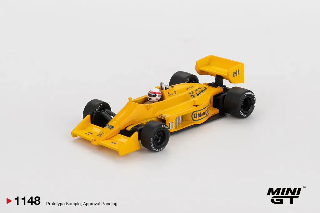 [TSM MGT01148L] MiniGT : Lotus 99T n°11 Satoru Nakajima 1987 Monaco Grand Prix (1/64)