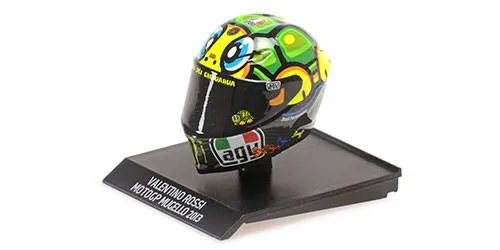 Minichamps : Casque Valentino Rossi MotoGp Mugello 2013 (1/10)