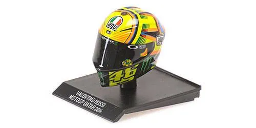 Minichamps : Casque Valentino Rossi MotoGp Qatar 2014 (1/10)