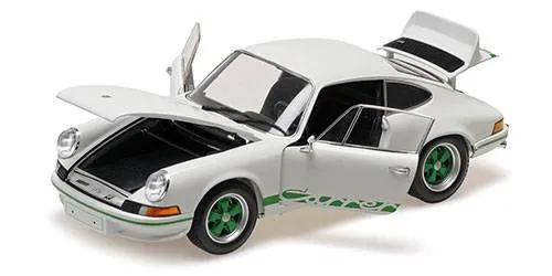 [MNC 100066020] Minichamps : Porsche 911 Carrera RS 1972 Blanche et Verte (1/18)