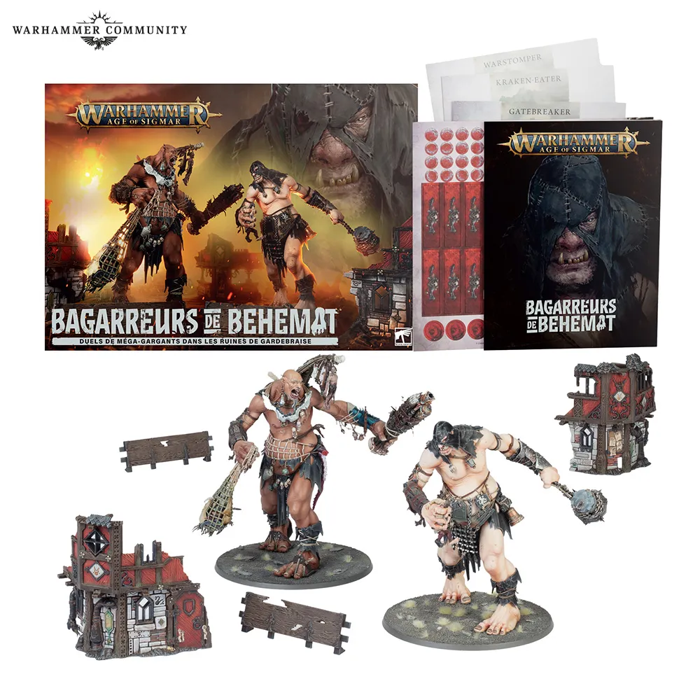 [GAW 93-14] AOS : Destruction - Sons Of Behemat AGE OF SIGMAR: BAGARREURS DE BEHEMAT FRA