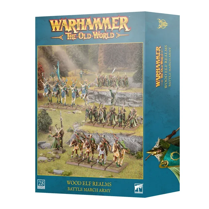 [GAW 13-110] The Old World : Wood Elf Realms Battle March Army