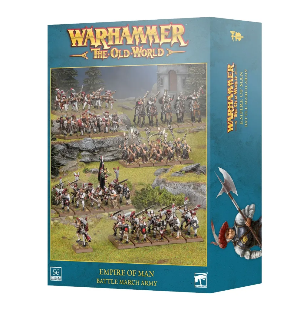 [GAW 06-122] The Old World : Empire Of Man Battle March Army