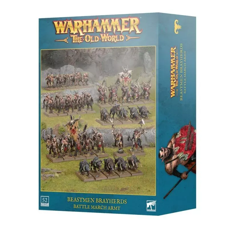 The Old World : Beastmen Brayherds Battle march Army