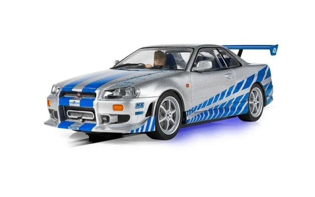 [SCA C4674] Scalextrix : Nissan Skyline GT-R (R34) 2 fast 2 Furious (1/32)