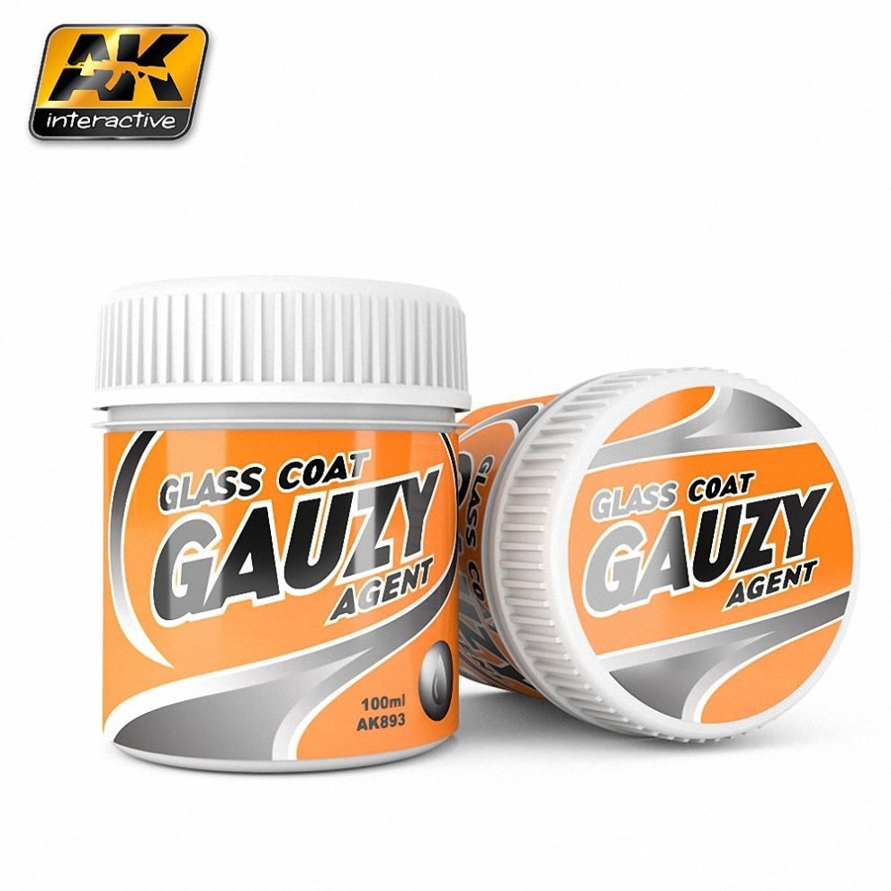 AK Interactive - Auxiliaries - Gauzy Agent Glass Coat 100ML
