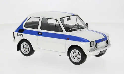 Modelcar : Fiat 126 White 1972 (1/18)