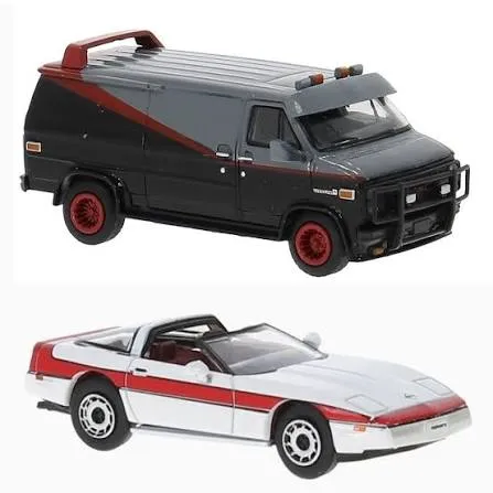 Brekina : GMX Vandura & Corvette C4 (1/87)