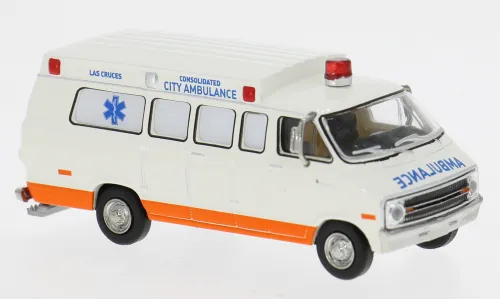 [BRE 18306] Brekina : Dodge B 200 Ambulance Las Cruces