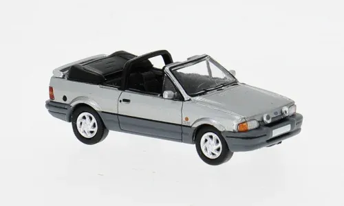 [PRU PCX871578] Premium Classix : Ford Escort MK IV Cabriolet Grise (1/87)
