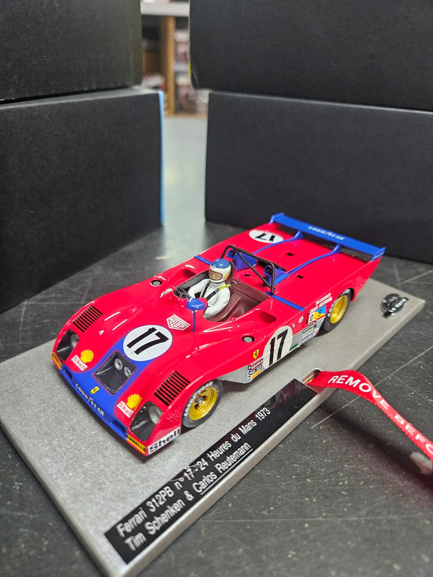 Le Mans Miniatures : Ferrari 312PB n°17 Le Mans 1973 Reutemann - Schenbken (1/32)