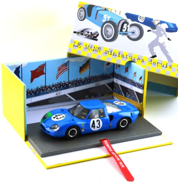 Le Mans Miniatures : Matra 620 n°43 Le Mans 1966 Jean-Pierre Jaussaud & Henri Pescarolo (1/32)