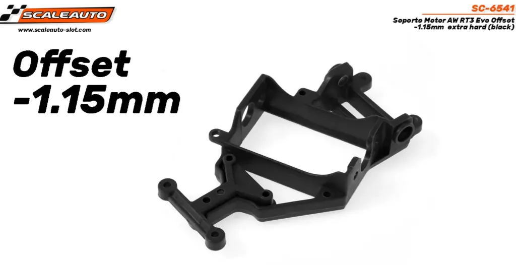 Scalauto : Berceau Moteur RT3 EVO Roulements OFF -1.15 (1/32)