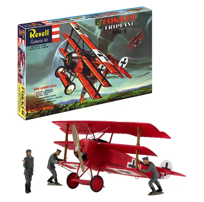 Revell : Fokker Triplane DR.1 - 75 Year Plastic Modelbuilding