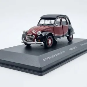 [ODE 179] Odeon : Citroen 2CV6 Charleston Bordeau et Noire (1/43)