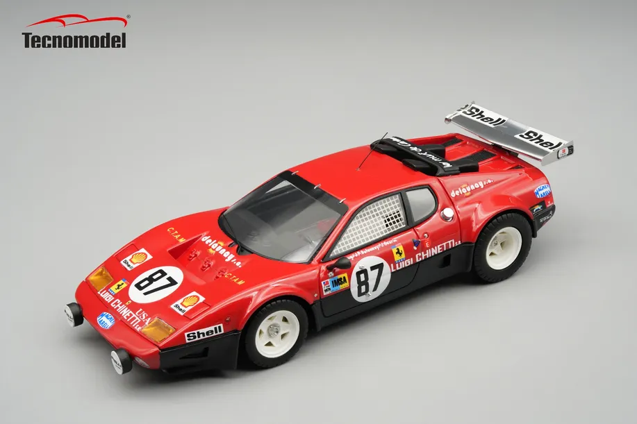 Tecnomodel : Ferrari 512BB Chinelli n°87 Le Mans 1978 Delaunay-Guérin-Young  (1/43)
