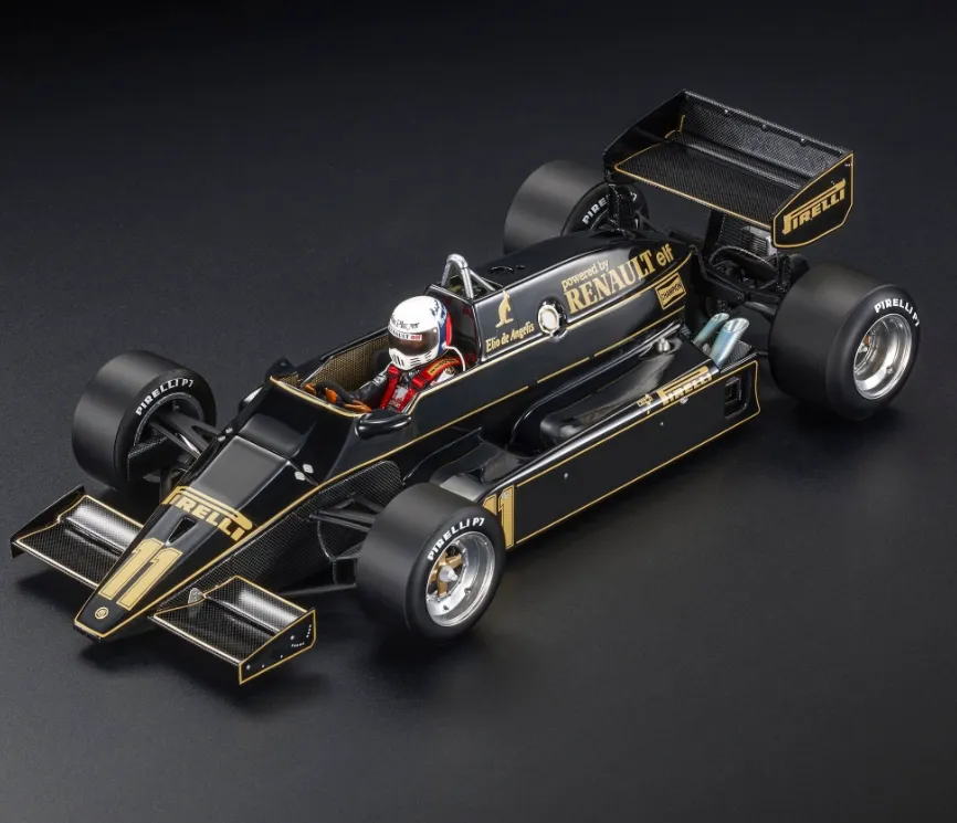 GP Replicas : Lotus Type 93T (1983) - No.11 Elio De Angelis - Monaco GP 1983 (1/18)