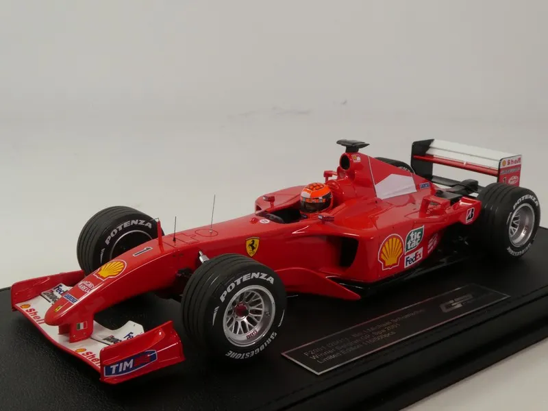 Gp Replicas : Ferrari F2001 n°1 Winner GP Belgian Spa 2001 Michael Schumacher (1/18)