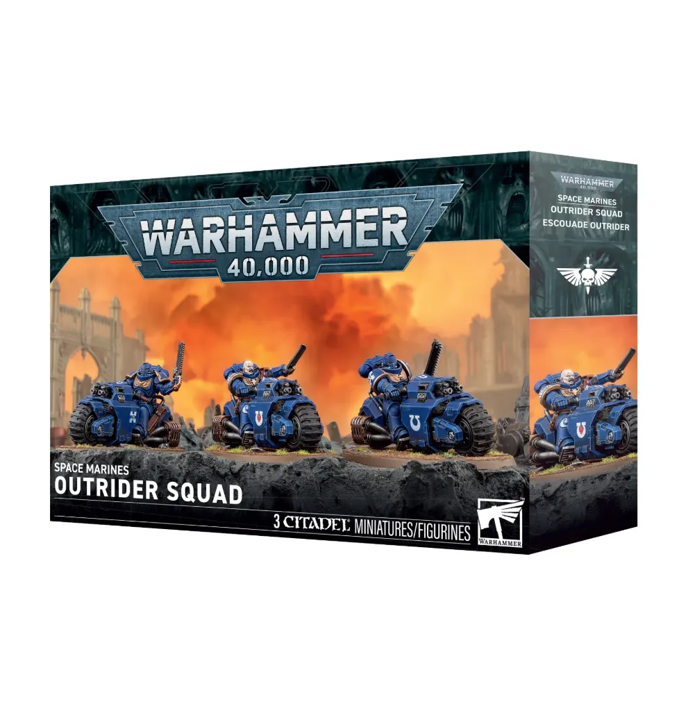 [GAW 48-112] Warhammer 40.000 : Space Marines Outrider Squad