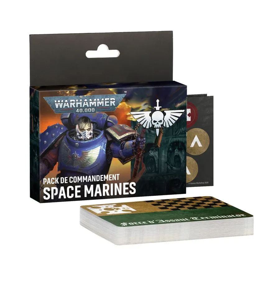 Warhammer 40.000 : Pack de commandement Space Marines