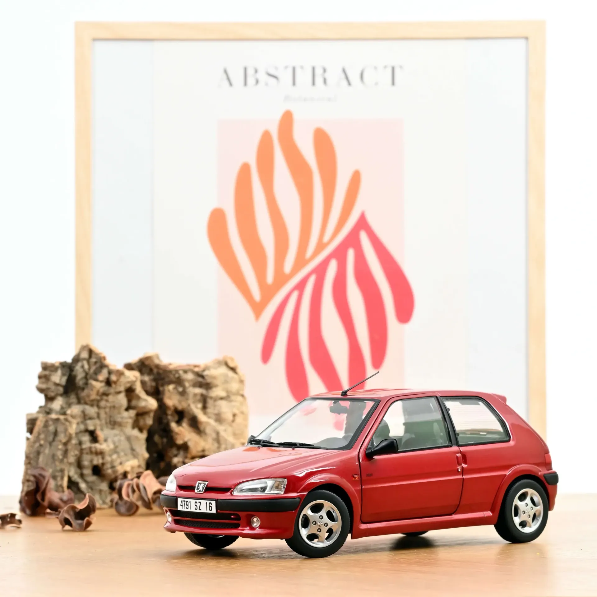 Norev : Peugeot 106 16S 1998 Diablo Rouge (1/18)