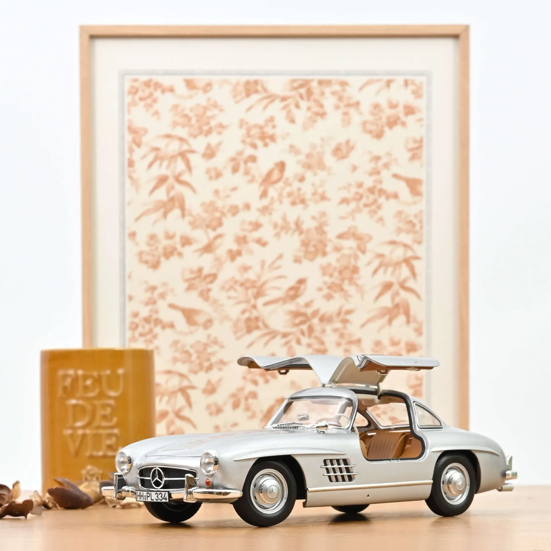 Norev : Mercedes 300SL Type W198 1954 Grise (1/18)