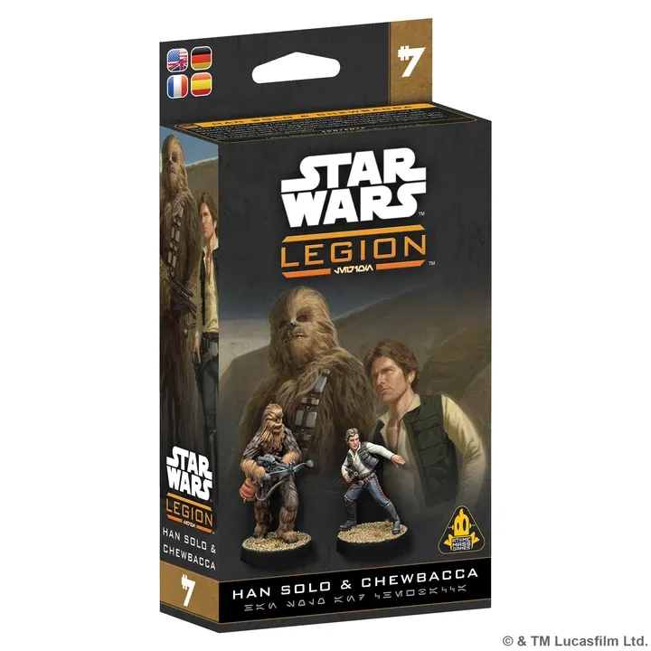 [AMW SWQ57] Star Wars: Legion - Scoundrel Han & Chewie