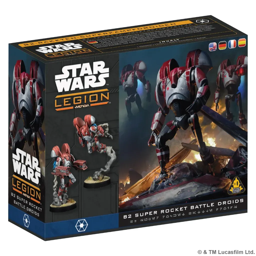 [AMG SWQ154] Star Wars: Legion – B2 Super Rocket Battle Droids